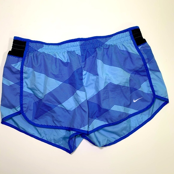 Nike Pants - Nike Dri-fit  blue athletic shorts size L